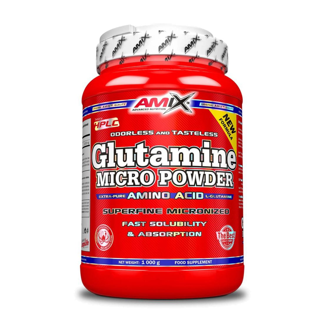 Глютамін Amix Nutrition Glutamine Amino Acid Micro Powder в порошку, 1 кг