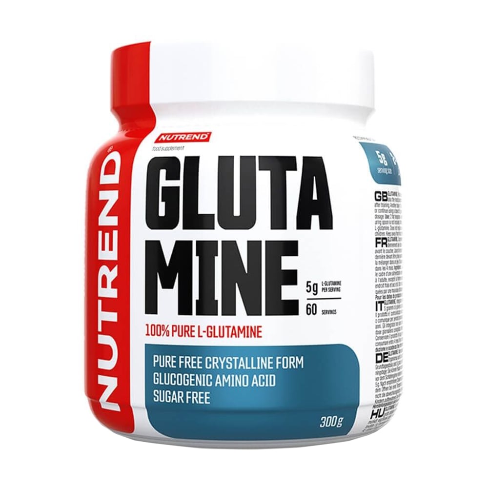 L-глютамін Nutrend Glutamine 100% L-Glutamine в порошку, 300 г